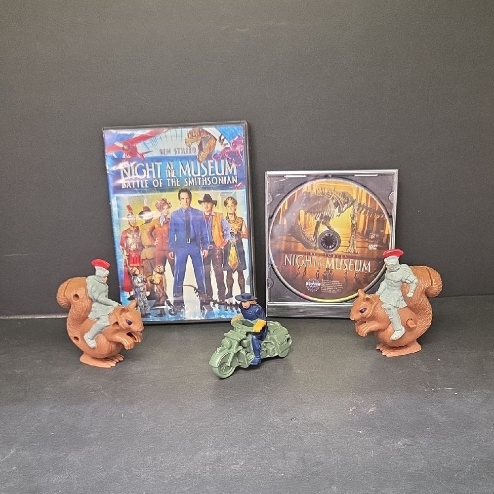 Night At The Museum Dvd's , General Custer, Octavius